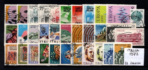 Italia 1972 annata completa - -,