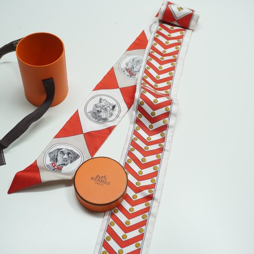 Sciarpa cane hermes twilly - sciarpa,