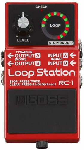 Boss loop station pedale - rc-1,
