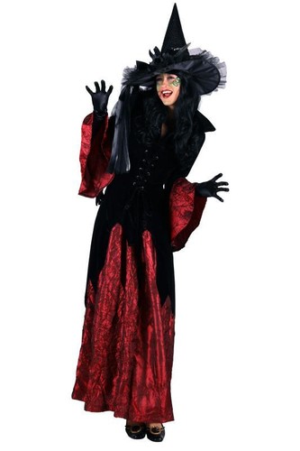 Costume strega strega vestito