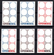 Esemplare di timbro di prova Probedruck TD 118 A - F sperimentale