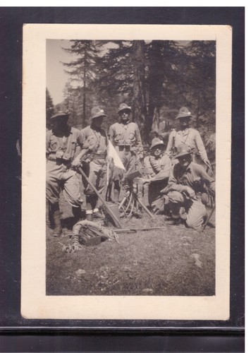 Fotografia foto soldati alpini - fotografia,