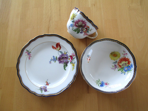 Servizio caffè meissen - servizio,
