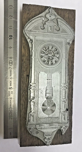 Placca incisione orologio