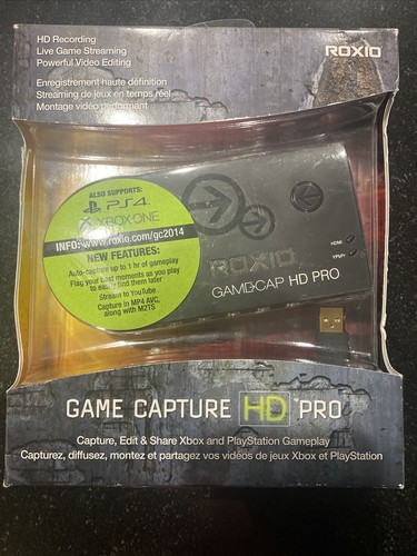 Roxio gamecap pro - roxio,