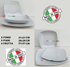 SET 18 PEZZI PIATTO PIATTI