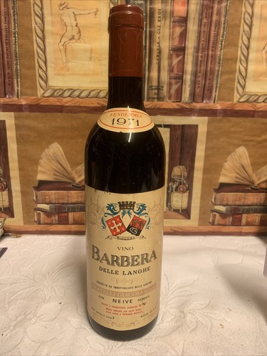 Vino 1971 barbera delle - 1971,