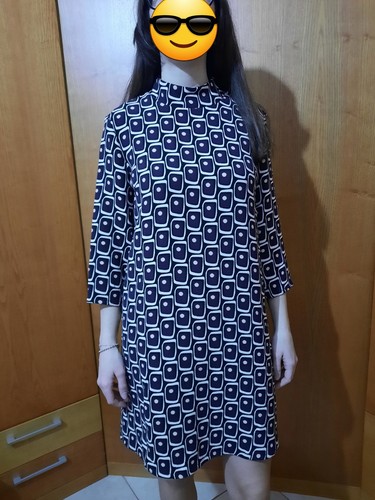 Vestito fantasia geometrica