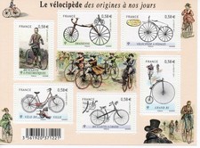 Francia blocco francobolli "Le