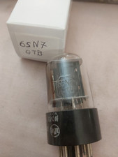 VALVOLA 6SN7GTB RCA MADE IN USA TESTATA CON PROVAVALVOLE 100% EMISSIONE 