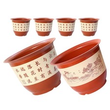  6 Pcs Fioriera in Plastica