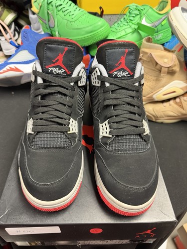Air jordan bred - 4, 2019