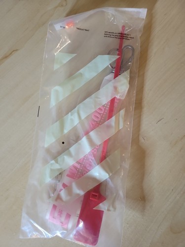 Portachiavi off white rosa - off-white, e