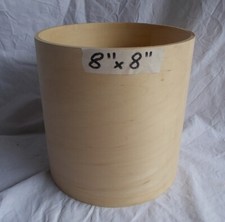 Fusto in Acero naturale Maple 8" x 8" per realizzare tom tamburo percussione ?
