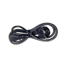 Cavo alimentazione per pc monitor stampante presa schuko 16a nero 1.5 mt