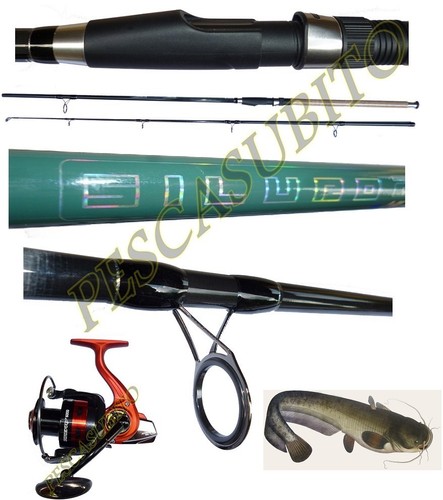 Kit canna siluro 70m 300g - kit,