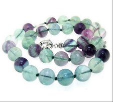 Collana Perline Fluorite