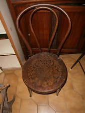 Antica sedia legno curvo - antica,