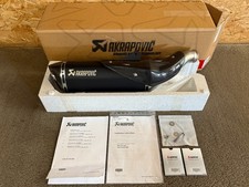 Akrapovic scarico nero