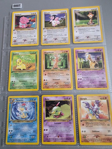 1998 wotc pokemon 1 - pokemon, 9x
