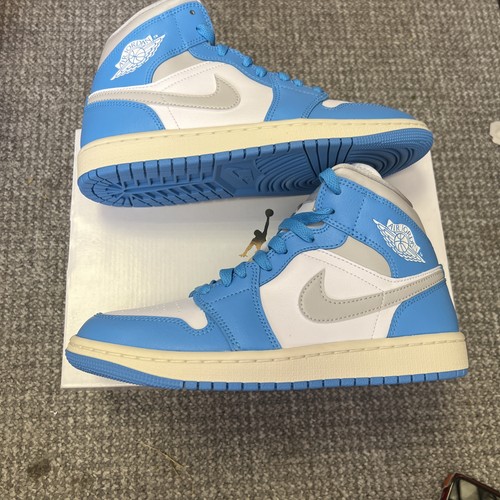 Nike air jordan mid blu - air,