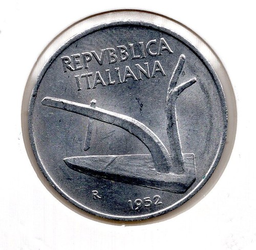 1952 italy lire - lire, (2125)