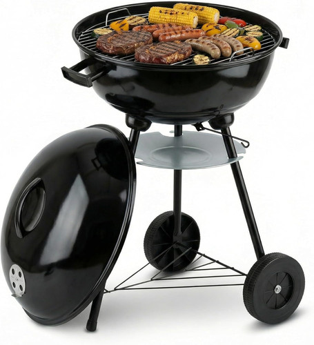 Barbecue sfera con coperchio - barbecue, a