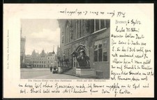 Cartolina Brema, cavaliere