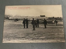 COSTA CALABRA TRASPORTO DI CADAVERI DOPO IL TERREMOTO DEL 28 DICEMBRE 1908