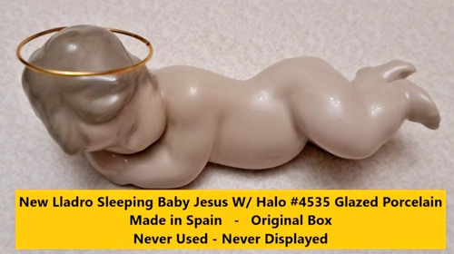 Nuovo lladro sleeping baby - nuovo,