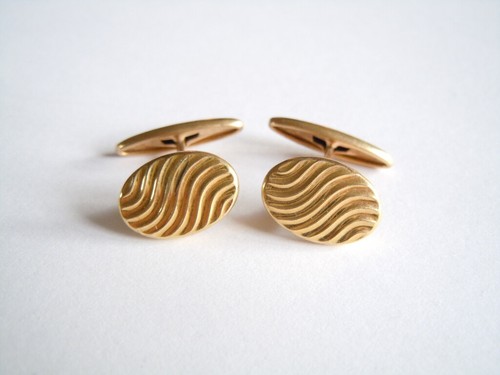 Gemelli vintage placcato - vintage,