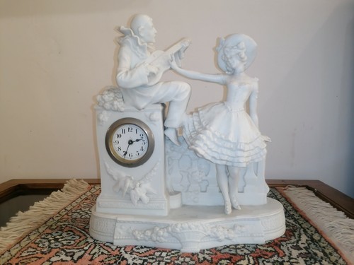 Antico orologio tavolo con - antico,