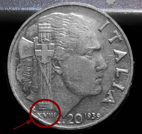 Centesimi 1939 regno - 20,