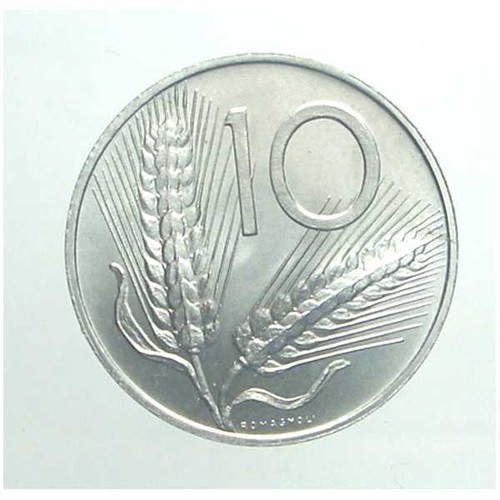 Repubblica italiana 10 lire - 10,