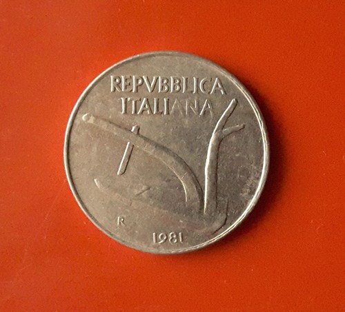 Lire 1981 errore lettere - -,