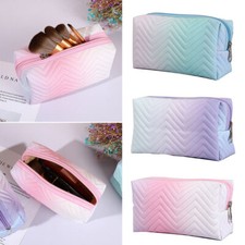 Borsa Trucco Sfumata Donna Zip