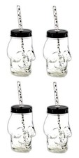 4x Teschio Bicchieri con