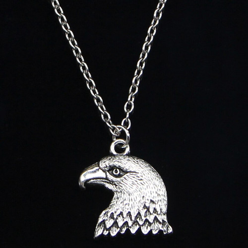 Collana aquila 2cm argento - argento, a