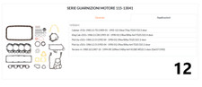 SERIE GUARNIZIONE MOTORE C/GTC NISSAN CABSTAR PICK UP TERRANO 1 (INCOMPLETA)