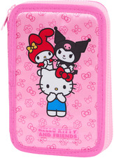 astuccio completo di 29 prodotti di cancelleria Sanrio Hello Kitty and Friends