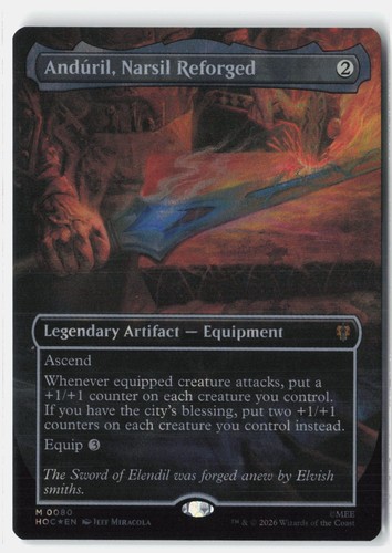 Anduril narsil reforged - anduril,,