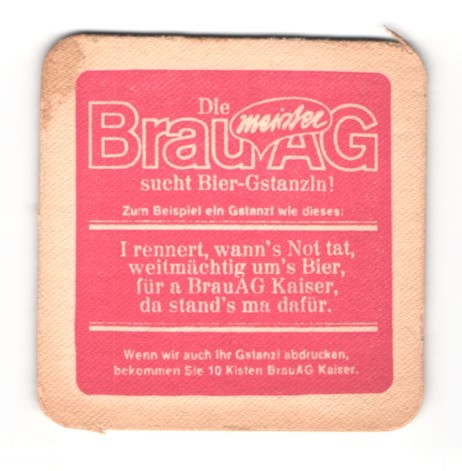 Sottobicchiere birra linz - birra,