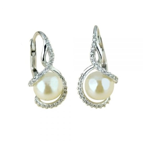 Orecchini oro bianco - orecchini,