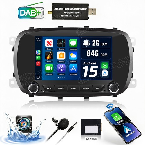 Autoradio kam dab android - kam, 7"