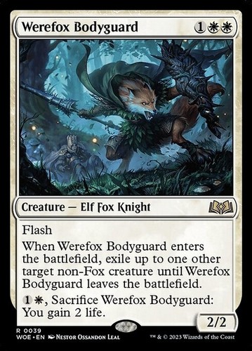 Werefox bodyguard wilds of - werefox,