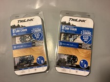 2 Catena per sega TriLink 8" 2 pezzi (4 catene) S33 Hypertough Greenworks + altro, sega ad asta