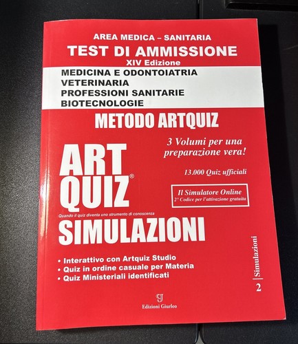 Art quiz simulazioni rosso - art,