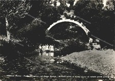 ea945 cartolina nerola,ponte