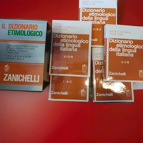Dizionario etimologico della - etimologico,