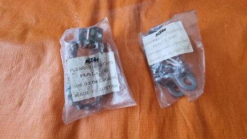 Pedane poggiapiedi pilota ktm - pilota,